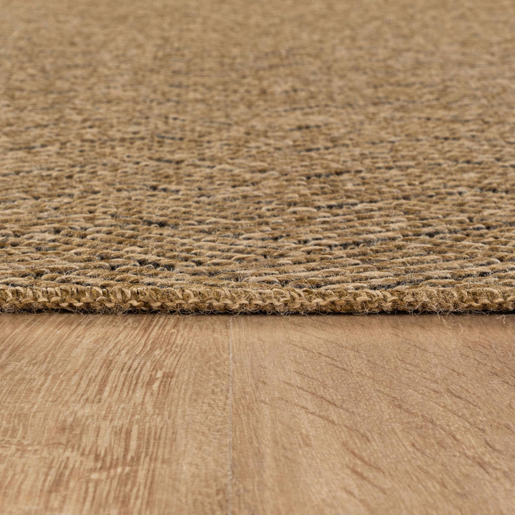 Luul Home Easy Jute Rugs 10x14 Herringbone Natural Color Living Room Indoor Outdoor Area Rug for Patio and Kitchen Rug High Traffic Washable Easy to Clean Solid Boho Woven Design Carpet (10 x 14)