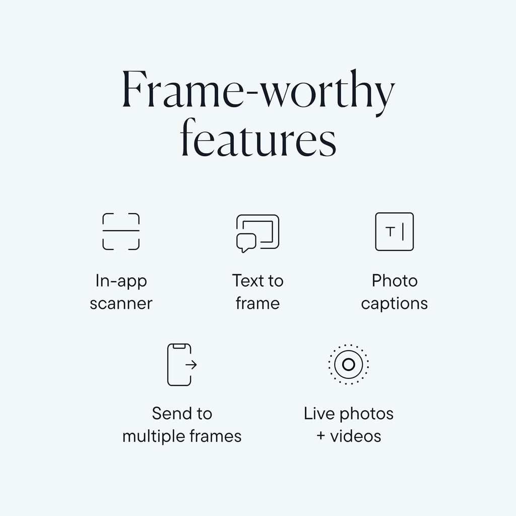 Aura Carver 10" HD WiFi Digital Picture Frame – Free Unlimited Cloud Storage – Send Photos from Phone – No Subscription – Auto On/Off – Gift for Parents & Grandparents – Quick 1 Minute Setup