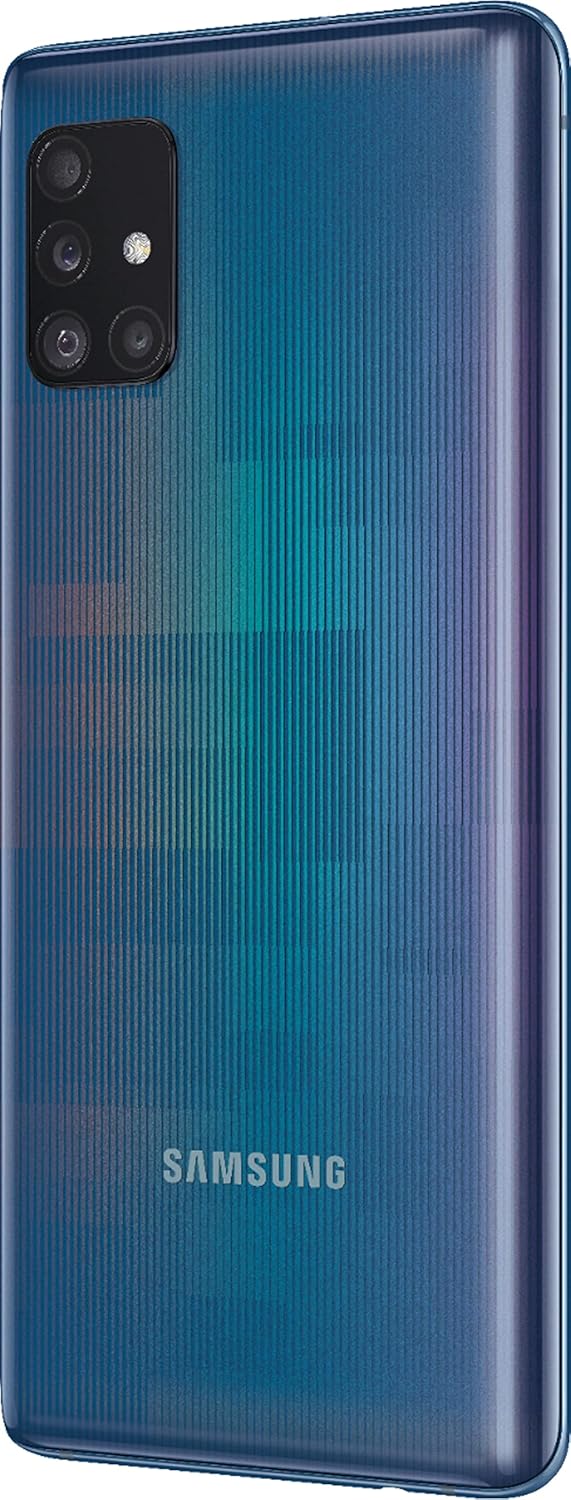Samsung Galaxy A51 5G, 128GB, Prism Crush Blue - Locked to Verizon (Renewed)