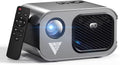 Home Projector with WiFi and Bluetooth, Native 1080P, 4K Support, Portable Smart Projector, Mirror Screen, Compatible with Android, iOS SmartPhone/PC/PS5/TV Stick for Home Movies