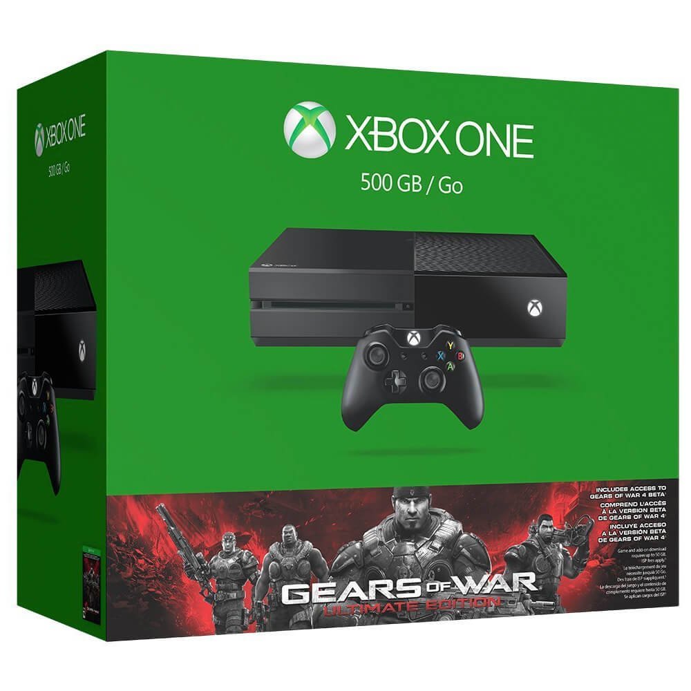 Xbox One 500GB Console - Gears of War: Ultimate Edition Bundle