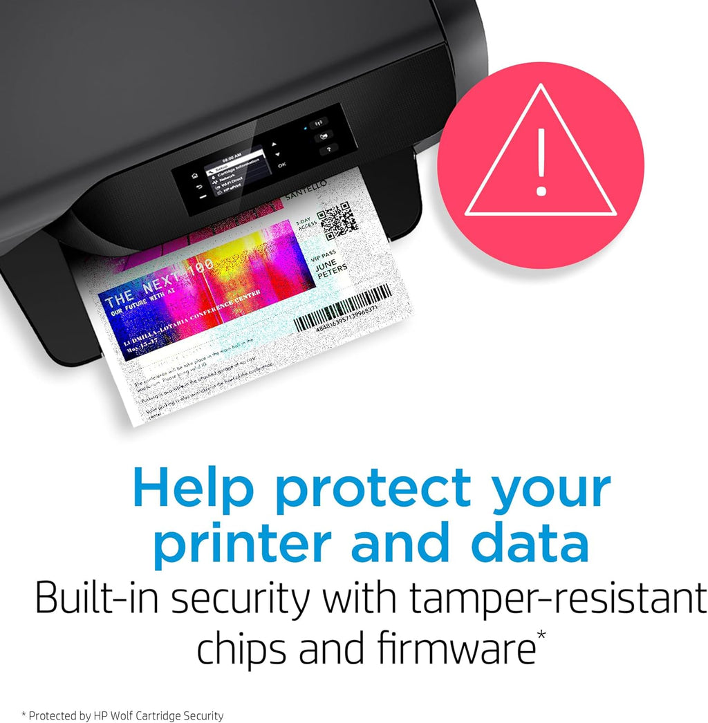HP 902XL Black + 902 Cyan, Magenta, Yellow Ink Cartridge (Black XL + CMY) | Works OfficeJet 6954, 6958, 6962 OfficeJet Pro 6968, 6975, 6978 | T0A39AN