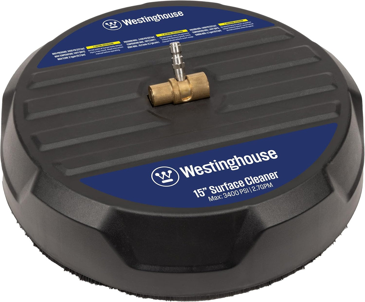 Westinghouse Electric Pressure Washer Bundle with 3400 PSI 2 GPM Washer and 15" Surface Cleaner Attachment
