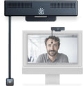 iContact Camera Pro 4K HD Webcam with Eye Contact, Noise Cancelling Mic, Plug and Play USB for Mac & PC Zoom Certified, Works with Teams, Meet, Streaming, and Video Calls (4K Webcam)