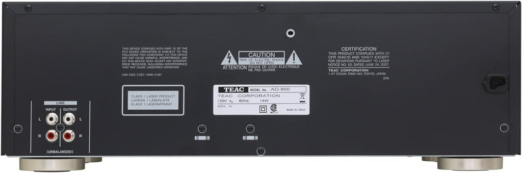 TEAC AD-850 Cassette Deck CD Player
