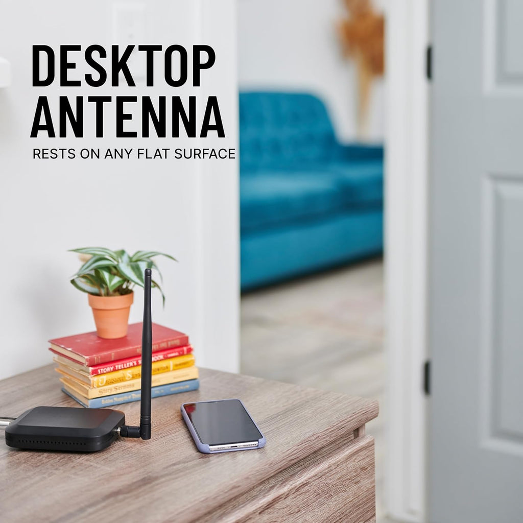 weBoost Home Studio Omni - Cell Phone Signal Booster | Boosts 4G LTE & 5G for all U.S. & Canadian Networks - Verizon, AT&T, T-Mobile & more | Made in the U.S. | FCC Approved (model 471166)