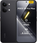 XIAOMI Poco X8 PRO MAX 5G Ai (Compatible with Tmobile Mint Tello & Global) (256GB + 12GB) 6.83" 50MP Gamers Phone NFC Dual sim Unlocked Model 2602BPC18G Liberado (Black) | 50MP Camera