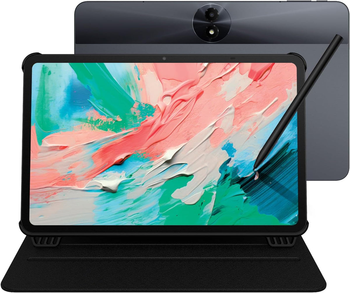 TCL NXTPAPER 11 Gen 2 Android Tablet, 11" Drawing Pad & Digital Notebook, Stylus & Flip Case Included, NXTPAPER 4.0 Display, Android 15, AI Tools, 8+8GB RAM, 128GB Storage, 8000mAh Battery, Gray