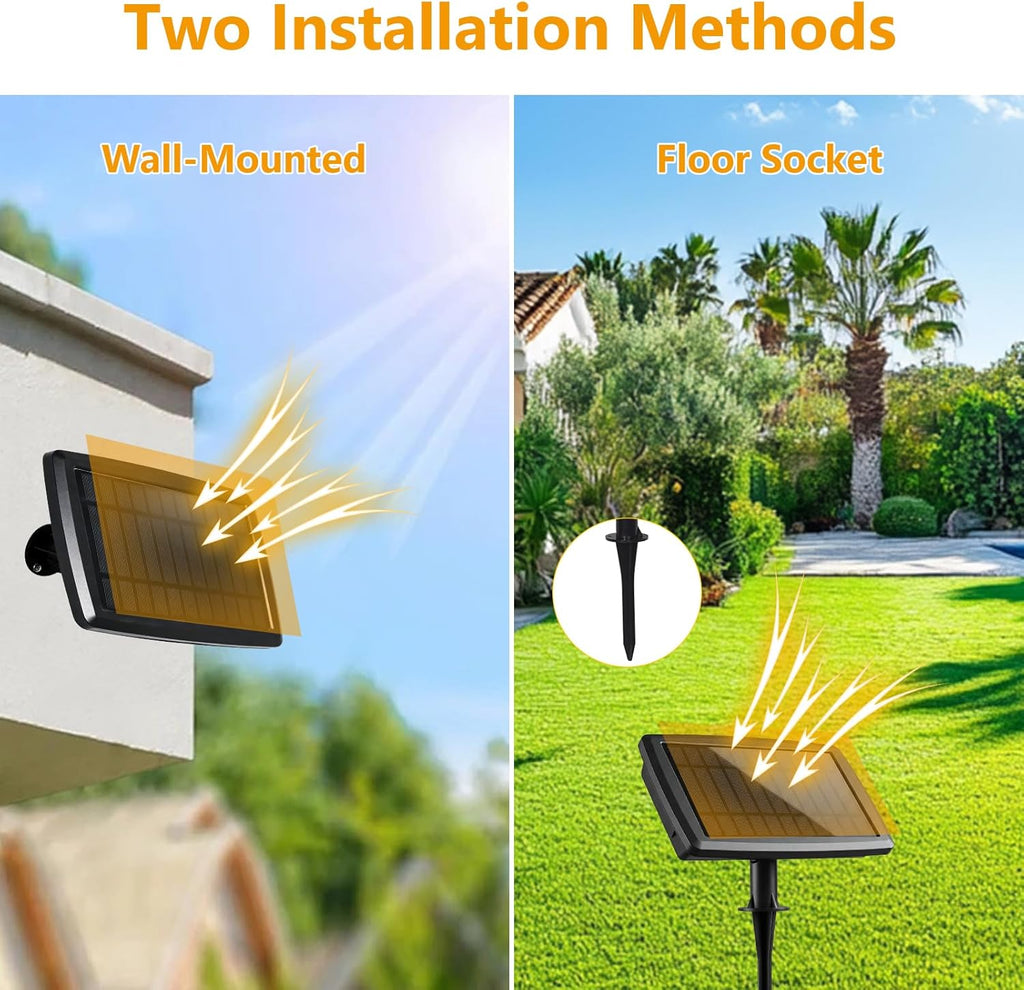 Solar Lights Outdoor Chandelier with Remote & Dimmable LED Bulb, Rattan Solar Powered Outdoor Lights for Patio, Indoor Boho Hanging Pendant Light Fixture, Garden Lights for Porch Gazebo Patio Yard