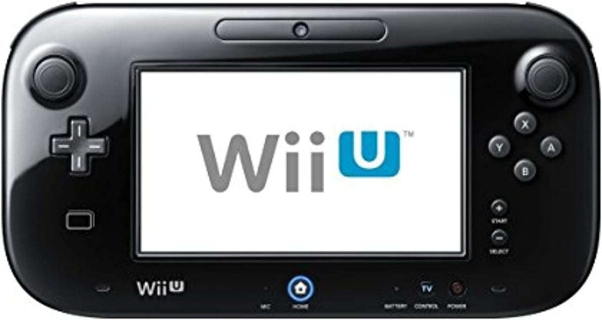 Nintendo WUP-010_CR Wii U Gamepad, Black (Renewed)