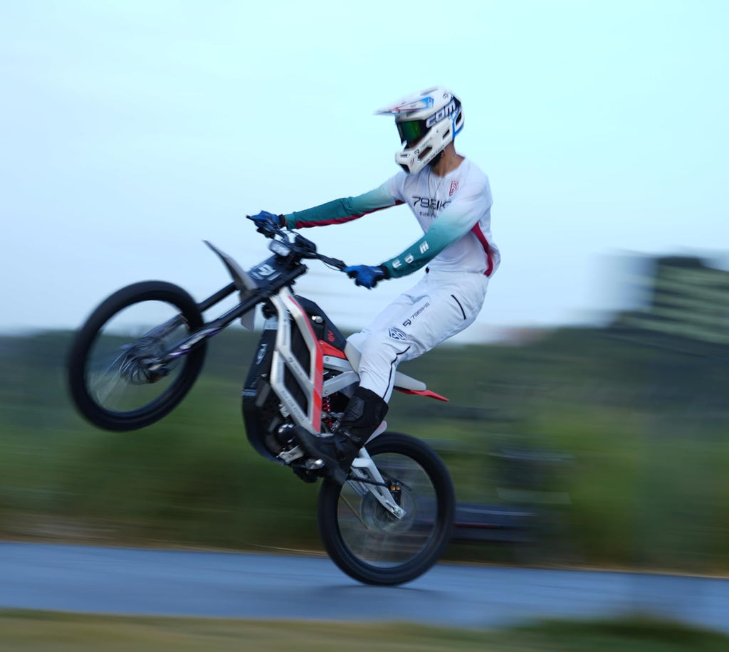Electric Dirt Bike for Adult, Falcon Pro Platinum, 72V/35AH/10000W(Peak) Motor Ebike, 53MPH Max Speed, 410N.m Max Torque, 3.5h Fast Charging, Off-road 19" Tires, Hydraulic Disc Brake E-Motorcycle