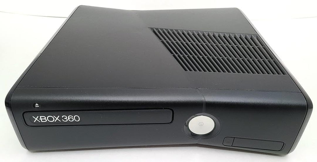 Xbox Microsoft 360 S Slim Console Bundle – Black 4GB System - Includes Controller, and Up to Date HDMI & Power Adaptor – Ready-to-Play Disc Gaming Kit! (Renewed)