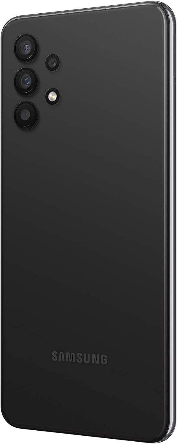 Samsung Galaxy A32 5G (64GB, 4GB) 6.5" 90Hz Display, 48MP Quad Camera, All Day Battery, GSM (T-Mobile Unlocked for AT&T, Metro, Global) 4G LTE A326U (Awesome Black)