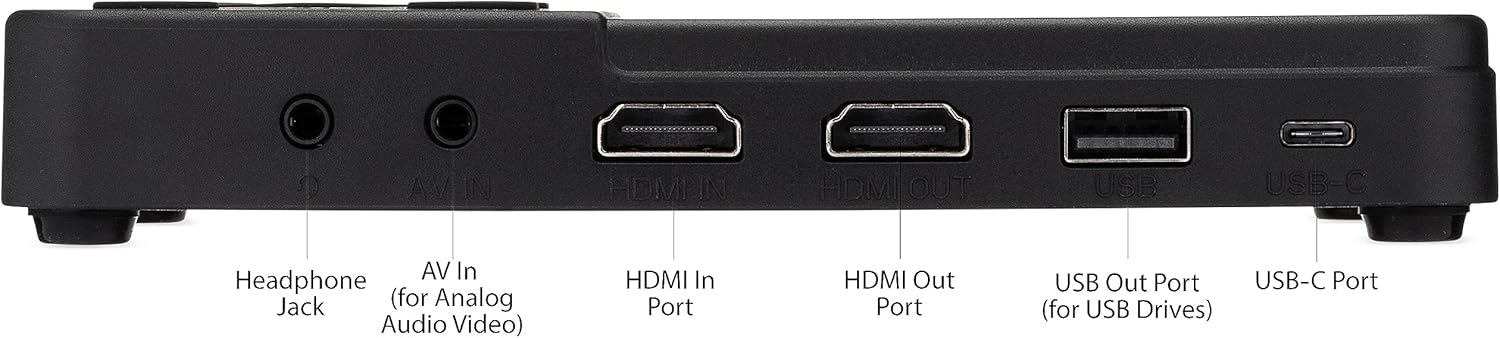 ClearClick HD Video Capture Box Ultimate - Capture and Stream Video from HDMI, RCA, VHS, VCR, DVD, Camcorders, Hi8