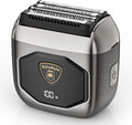 Full Metal Electric Foil Shaver for Men: 4 Floating Blades, IPX7 Waterproof Wet & Dry Mini Razor, 120-Min Runtime USB-C Rechargeable, Quiet Travel Groomer with LED Display & Travel Lock