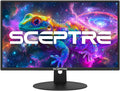 Sceptre 24 Inch 75Hz 1080p LED Monitor with Build-in Speakers HDMI VGA Ports, New Black 2019 (E248W-1920)