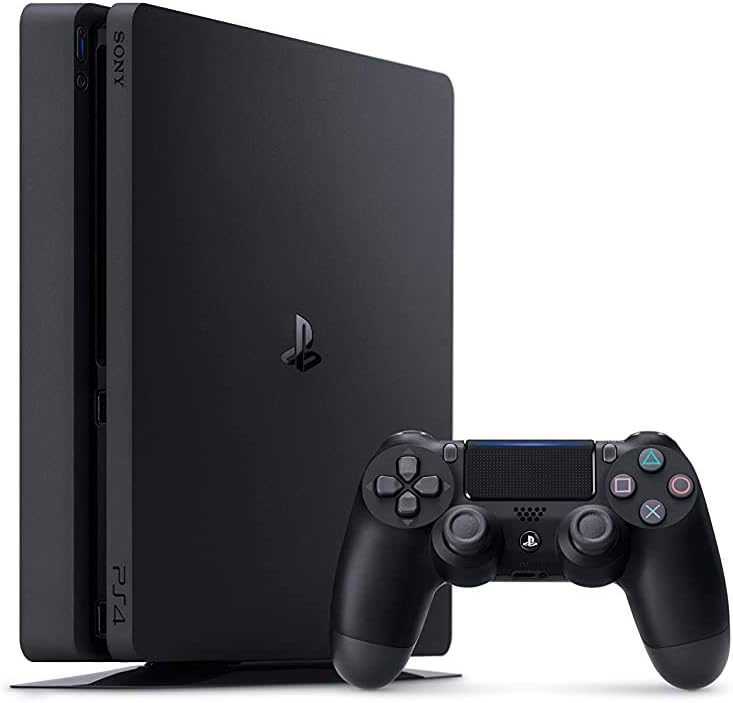 Playstation SONY 4, 500GB Slim System CUH-2215AB01, Black, 3003347 (Renewed)