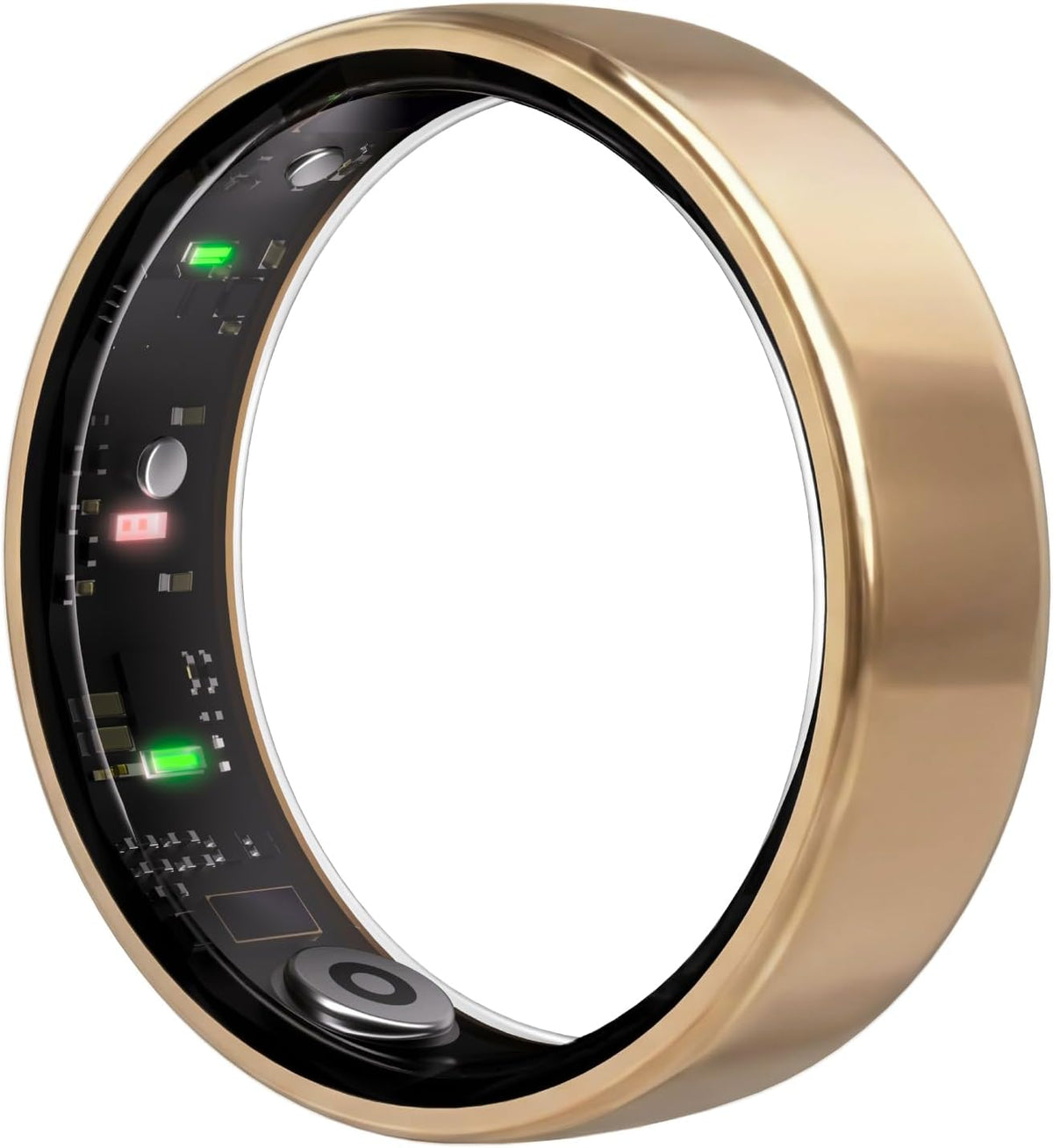 femometer Ring Air | Ultra-Thin Smart Ring | Sleep/Heart Rate/SpO2/Stress | Women's Health & Fertility Tracker with BBT Technology | Hot Flash Monitoring | Free Subscription - Size7