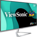 ViewSonic VX3276-MHD 32 Inch 1080p Monitor, IPS with Screen Split Capability and Eye Care Technology for Home and Office Entertainment, Ultra-Thin Bezels, DisplayPort, and HDMI Inputs