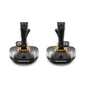 Thrustmaster T16000M FCS Space Sim Duo Stick, Hall Effect Dual Joystick Flight Controller, 32 Buttons, Ambidextrous Flight Sim Joystick and Throttle Setup, Compatible with PC
