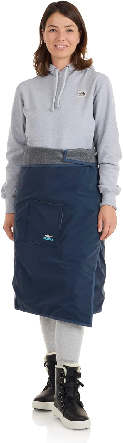 NorSari Sport Blanket and Wearable Wrap, The Oslo Sport, Tech Blue Performance Poly