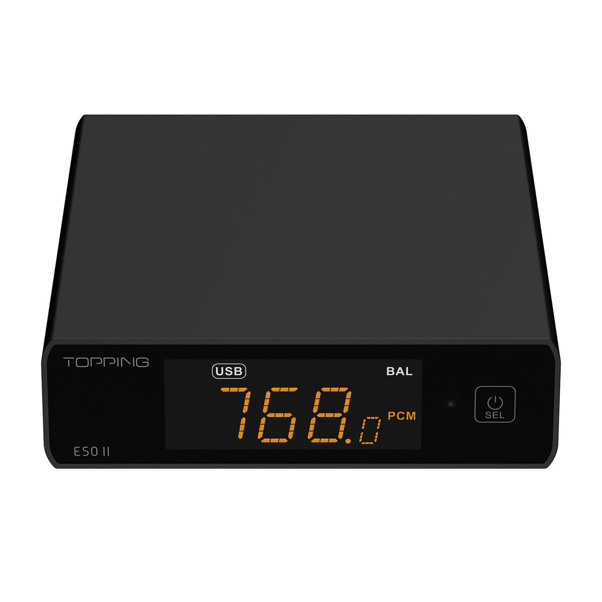 Fanmusic Topping E50 II Desktop Decooder AK4497S DAC Chip TRS/RCA Line Out with Remote Control (Black)