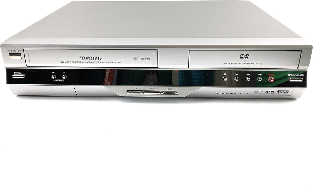Toshiba D-VR4X Multi-Drive DVD Recorder/VCR Combo