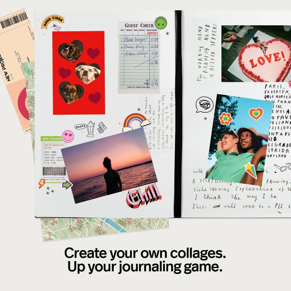 Polaroid Hi-Print + Paper Bundle - 2nd Generation Bluetooth Connected 2x3 Pocket Photo Dye-Sub Printer - White Printer + 40 Photos (6438)