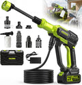Cordless Portable Washer, Handheld Washer with 3 Adjustable Modes, 23FT High-Elastic Hose & 6-in-1 Nozzle, Suitable for Car, Garden, Patio and Home Cleaning