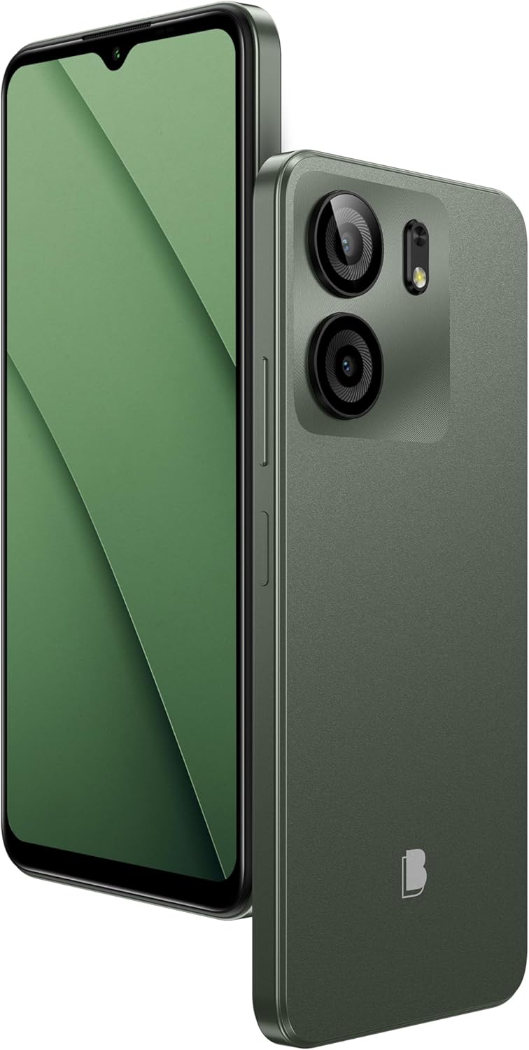 BLU F5| 5G | 2024 | All-Day Battery | Unlocked | 6.6” HD+ Display | 128GB | Dual 50MP | US Version | Green