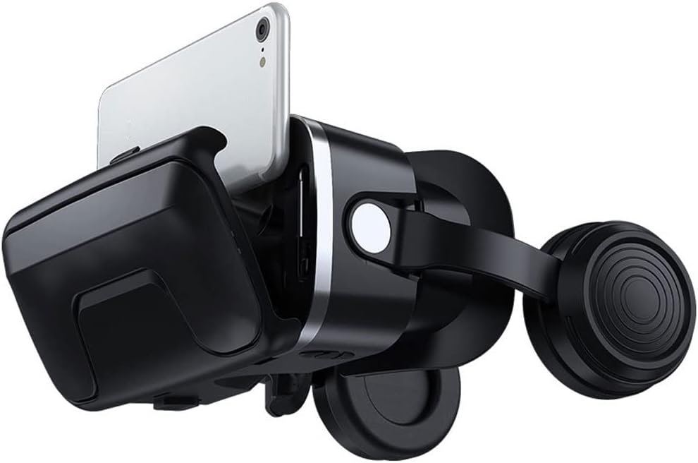 Virtual Reality Headset,VR Headsets Compatible with iOS and Android Phones, 3D VR Goggles for Games/3D Movies, for 4.7-6.53 Inches Smartphones