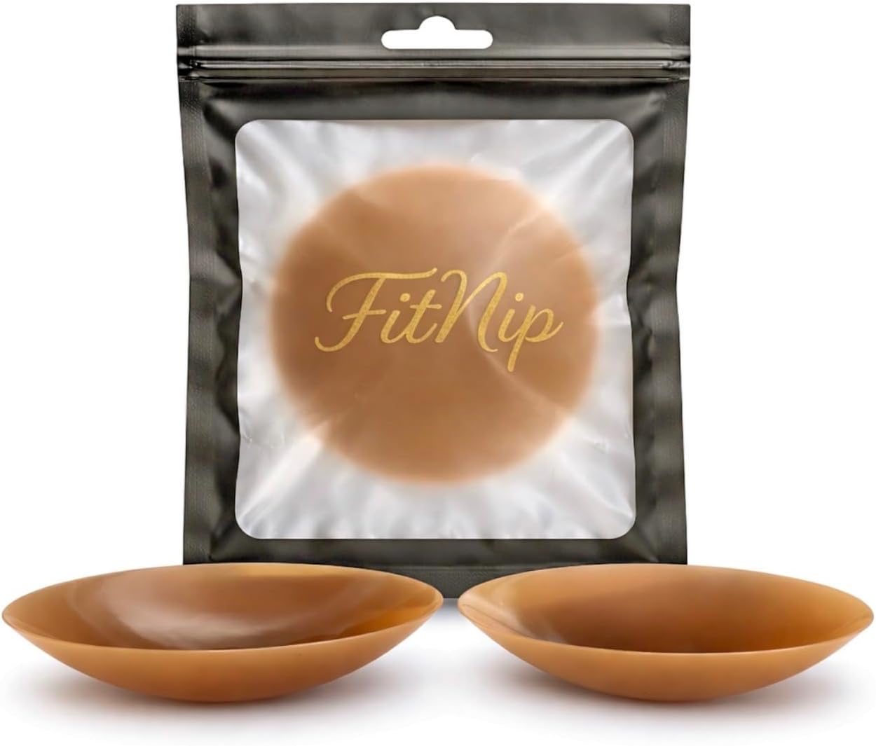Silicone Nipple Covers for Women – Non-Adhesive, Ultra-Thin, Invisible, Reusable, Seamless, 6 Natural Shades