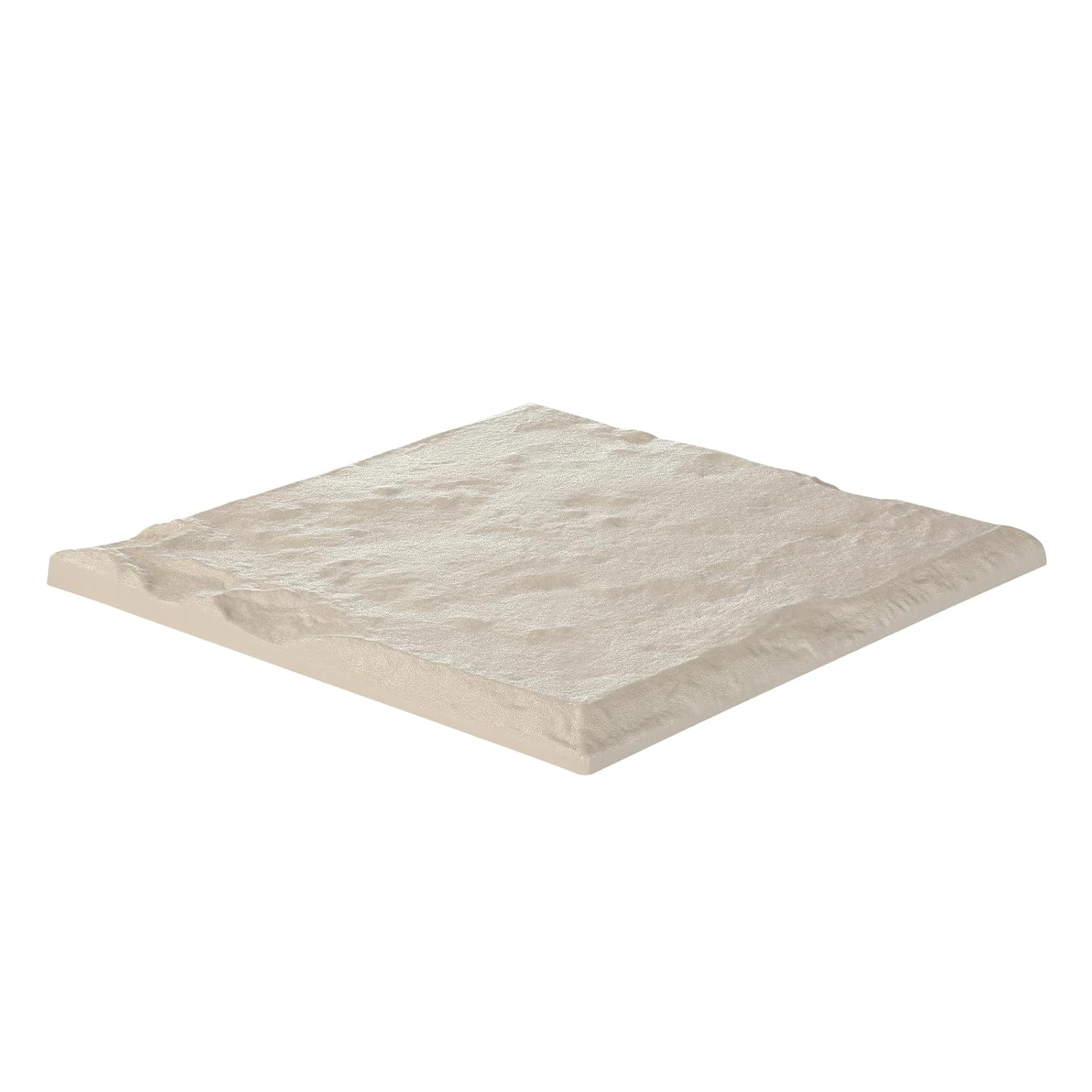 VEVOR Garden Stepping Stones, 16Pcs 15.5 x 15.5 in, Decorative Stepping Stones with Stakes, Weather-Resistant Plastic Pathway Pavers, Smooth Surface, Outdoor Walkway for Lawn Patio Landscape, Beige