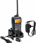 Retevis RM40 Marine Radio with GPS,DSC Distress Call,Mob Alarm,IP67 Waterproof Floating Handheld Radio,NOAA Weather Alert,1500mAh Battery,International Channels,for Boats Sailing Coast Guard (1 Pack)