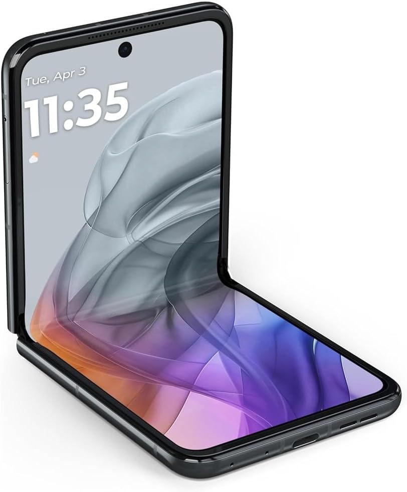 Motorola razr | 2024 | Unlocked | Made for US 8/256GB | 50MP Camera | Koala Gray (Renewed)