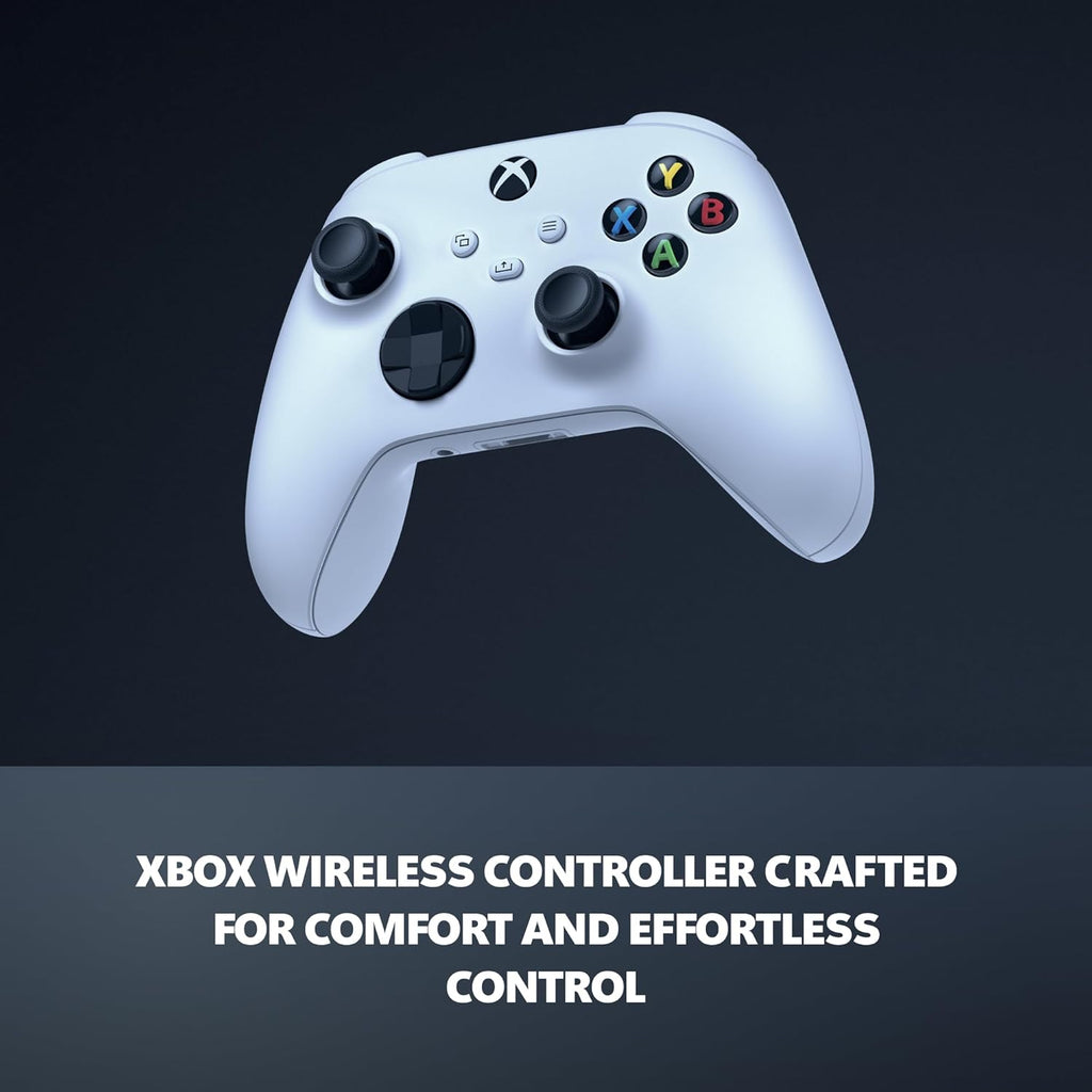 Xbox Series S - All Digital Gaming Console - 512GB SSD - Includes Wireless Controller - 120FPS - Robot White
