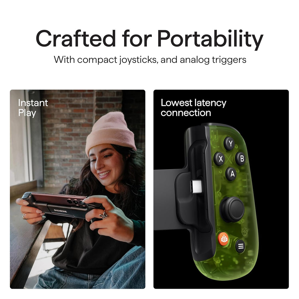 Backbone One Mobile Gaming Controller Xbox Edition – USB-C Phone Controller for iPhone 15/16/17 & Android, Play with Xbox Game Pass Ultimate (1-Month Access Included), Stream from Console or PC & More