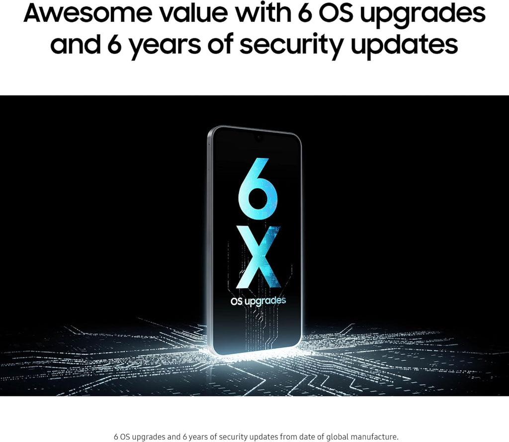 Samsung Galaxy A17 5G Smart Phone, 128GB, Large AMOLED, High-Res Camera, Durable Design, Super Fast Charging, Expandable Storage, Circle to Search, 2025, US 1 Yr Manufacturer Warranty, Blue