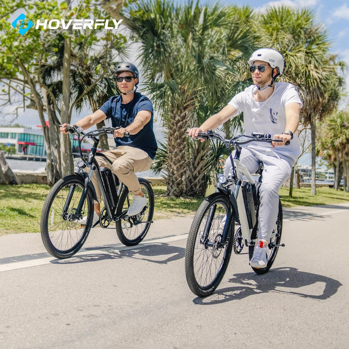 Hoverfly OUREA 26" Electric Bike for Adults, 750W Peak Motor Mountain Ebike, 20MPH Up to 40 Miles, UL2849 Certified, 7-Speed, Removable Battery, Shock Absorber, Fat Tire Commuter E-Bike