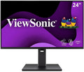 ViewSonic VG2458 24 Inch 1080p IPS Docking Monitor with Advanced Ergonomics, 100W USB C, 5-Port USB Hub, HDMI, DisplayPort, and Daisy Chain for Home and Office (Renewed)