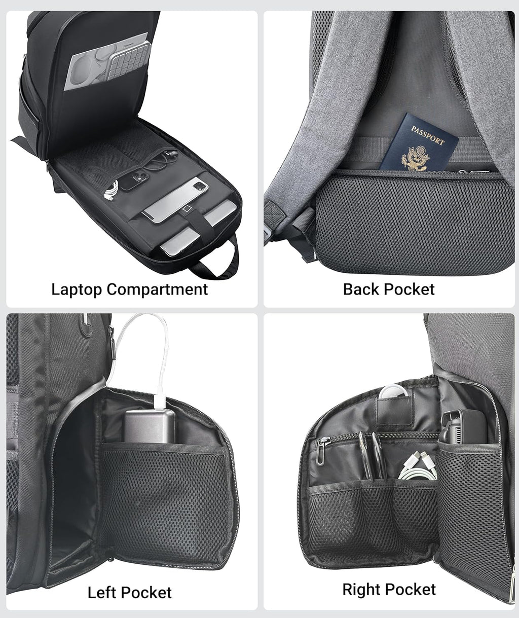 Syntech XR Headset Backpack Compatible with Oculus/Meta Quest 3S/Quest 3/2, Made for Meta, Carrying Case for Gaming Headset with Elite Battery Strap and Accessories, 20L Travel Bag for Daily Use