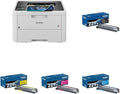 Brother HLL3220CDW Printer and TN229XL Black and Colors (C, M, & Y) High Yield Toners