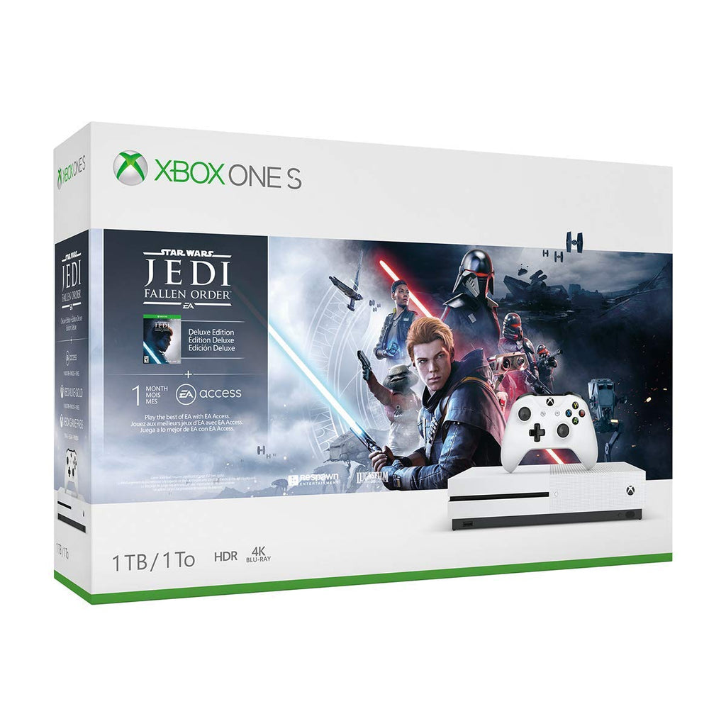 Xbox One S 1TB Console - Star Wars Jedi: Fallen Order (Renewed)