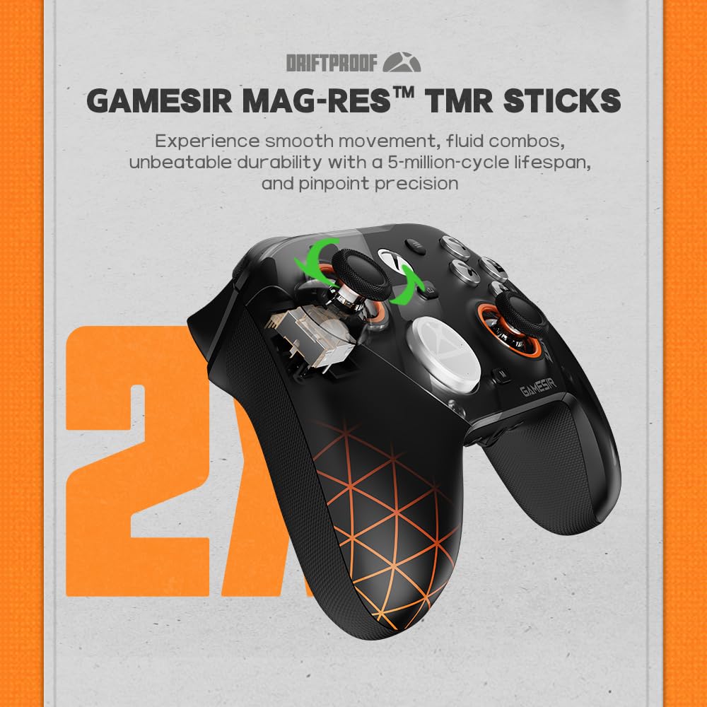 GameSir G7 Pro Wireless Gaming Controller - Officially Licensed for Xbox Series X|S, Xbox One, Windows PC & Android, TMR Joysticks, 1000Hz Polling Rate, Charging Dock- Zenless Zone Zero Edition
