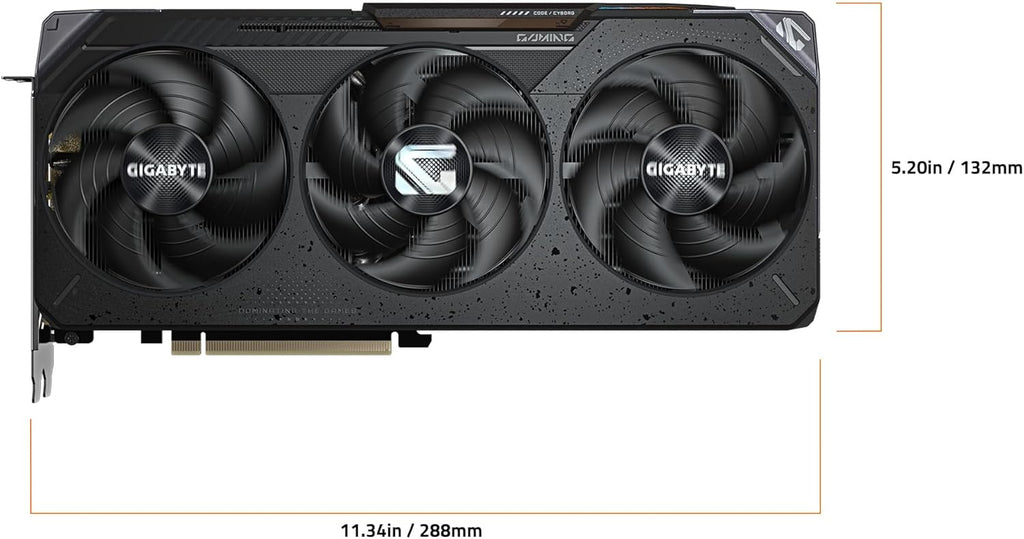 GIGABYTE Radeon RX 9070 XT Gaming OC 16G Graphics Card, PCIe 5.0, 16GB GDDR6, GV-R9070XTGAMING OC-16GD Video Card