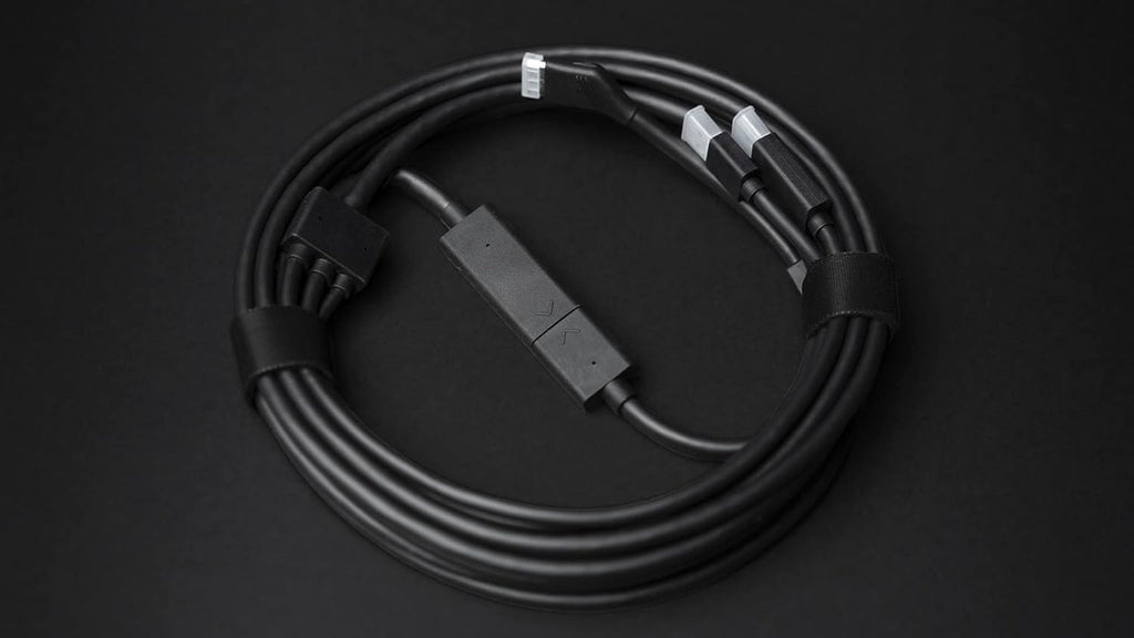Valve Index Replacement Tether VR Cable Kit for Virtual Reality Headset