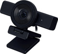 Razer Kiyo V2 Streaming Webcam: 4K 30 FPS, 1080p 60 FPS - AI Powered Auto-Framing - Built-in Microphone - Ultrawide Angle Lens - Privacy Cover - Works with OBS, Xsplit, Discord, Zoom, Teams - Black