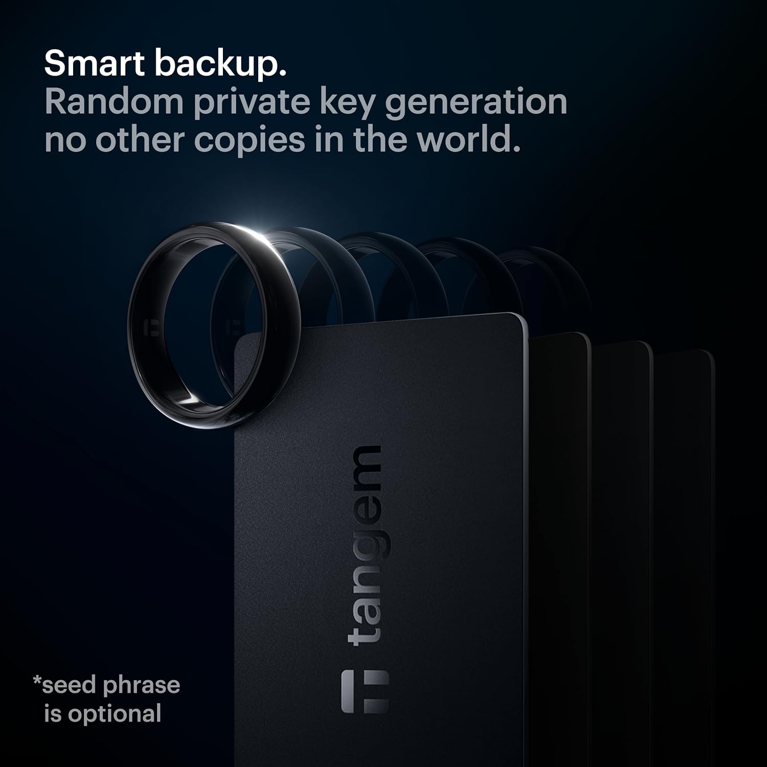 Tangem Ring – The World's First Wearable Wallet | Secure, Stylish, Always with You