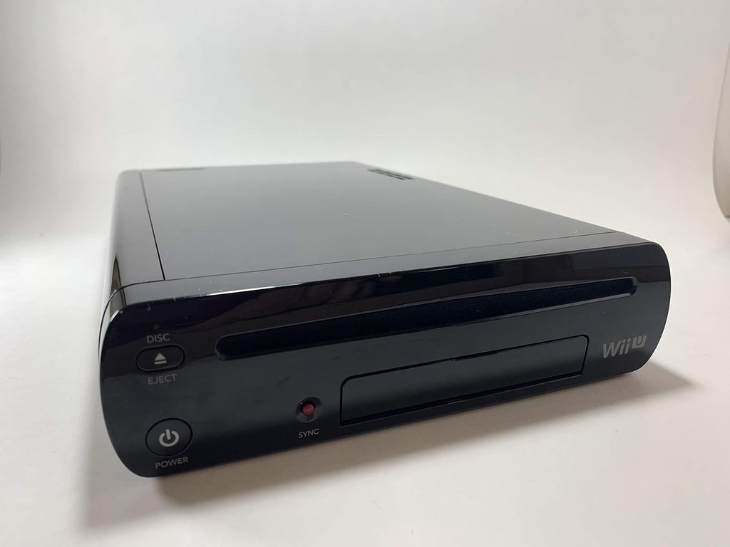 Replacement Official Authentic Nintendo Wii U Console Black Nintendo Wii (Renewed)