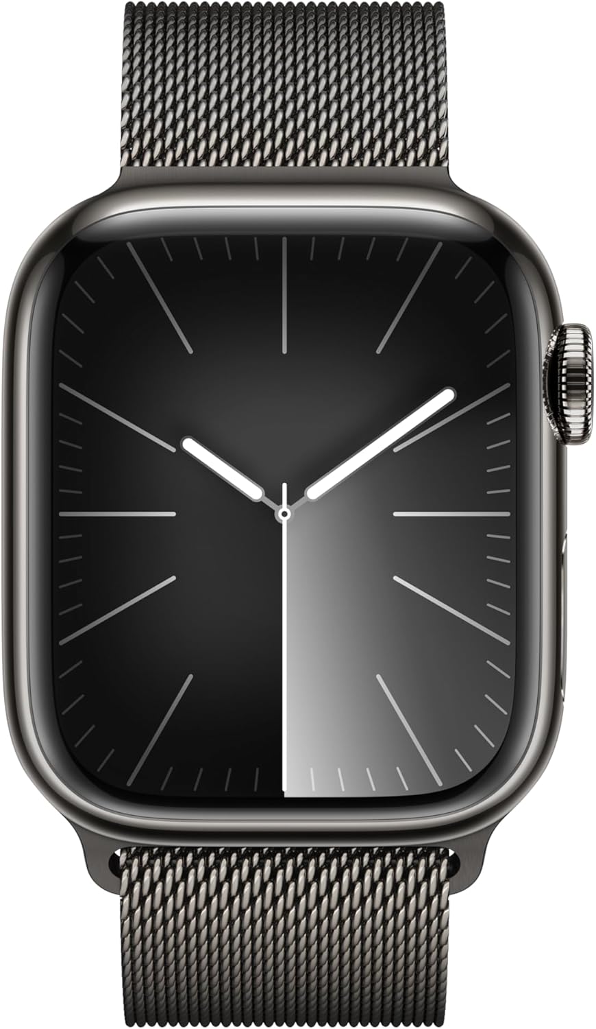Apple Watch Series 9 GPS + Cellular 41mm Smartwatch with Graphite Stainless Steel Case with Graphite Milanese Loop. with AppleCare+ (2 Years)